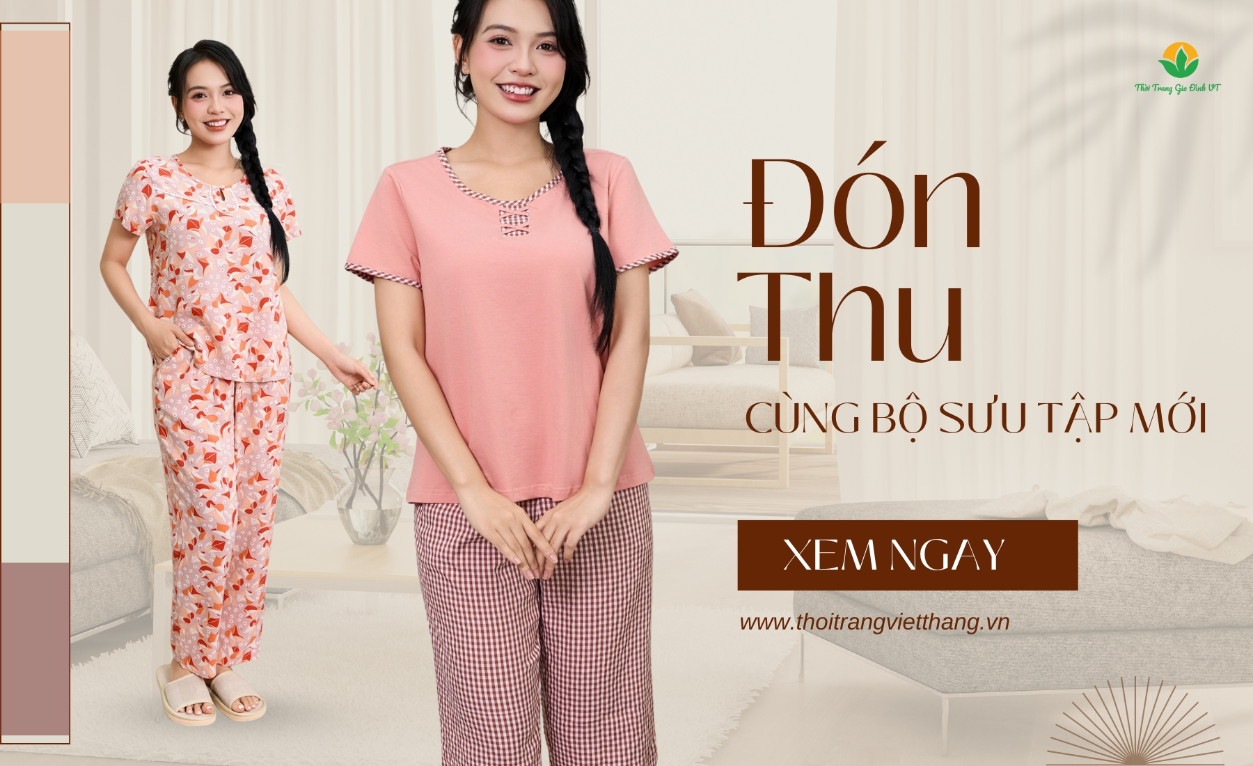 ĐÓN GIÓ THU NHẸ NHÀNG CÙNG BST MỚI TỪ THỜI TRANG GIA ĐÌNH VT